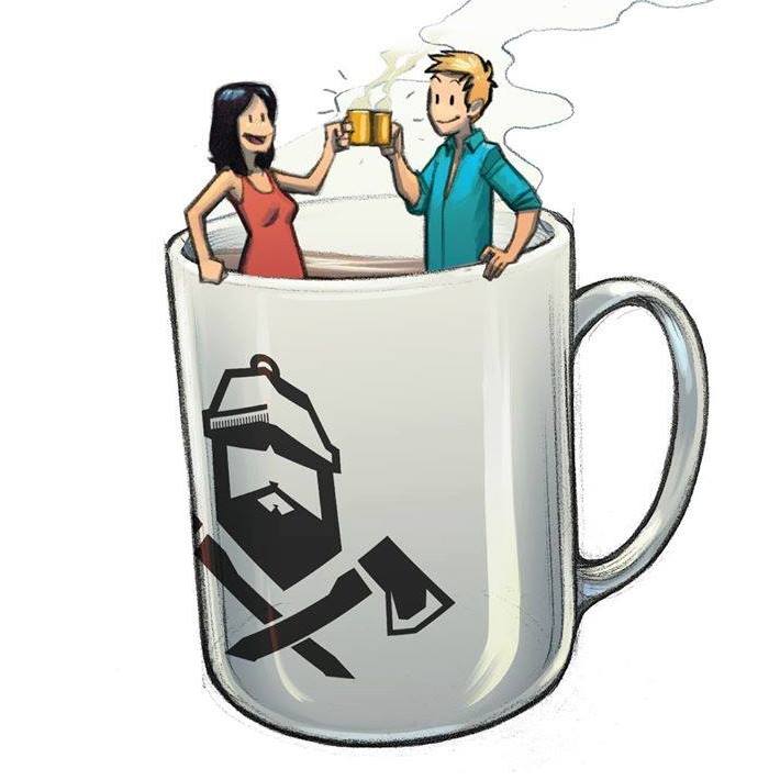 Logo de la gamme Coffee Break, par Lumberjacks Studio