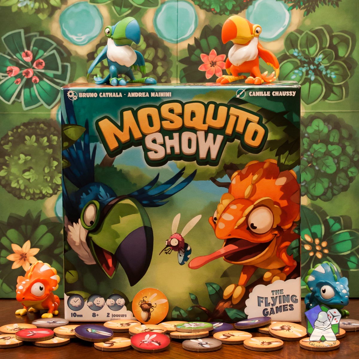 Jeu De Société Mosquito Show Caméléon 2 Joueurs 8 Ans+ - Neuf Sous Blister - The Flying Games
