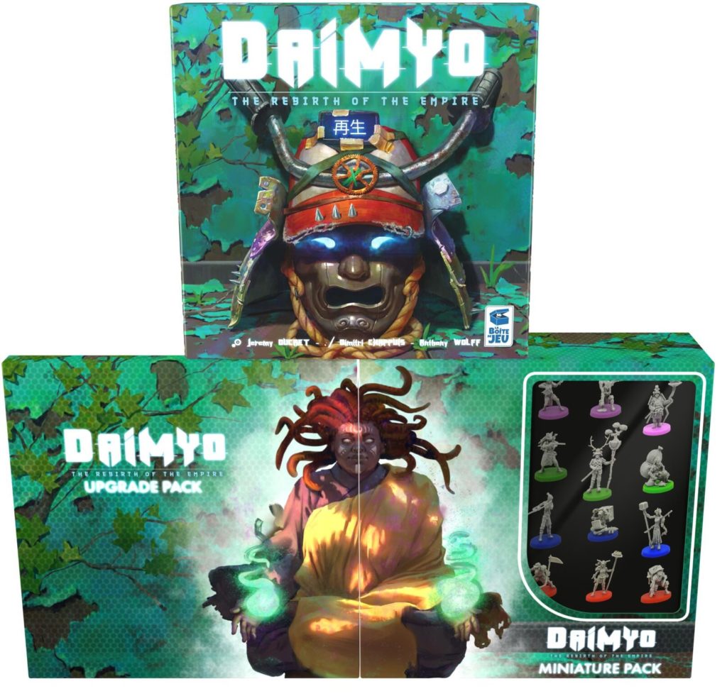 Les 3 boîtes de Daimyo