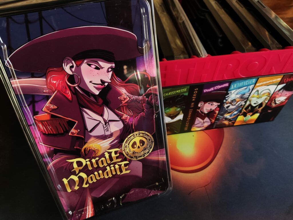 La boîte de rangement de la Pirate Maudite