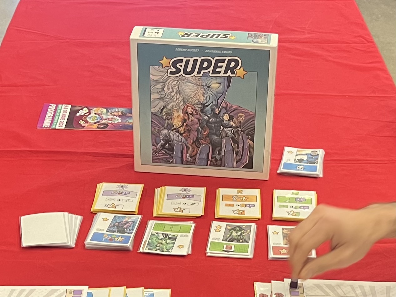 À la découverte du prototype de Super à La Contrée des Jeux 2024