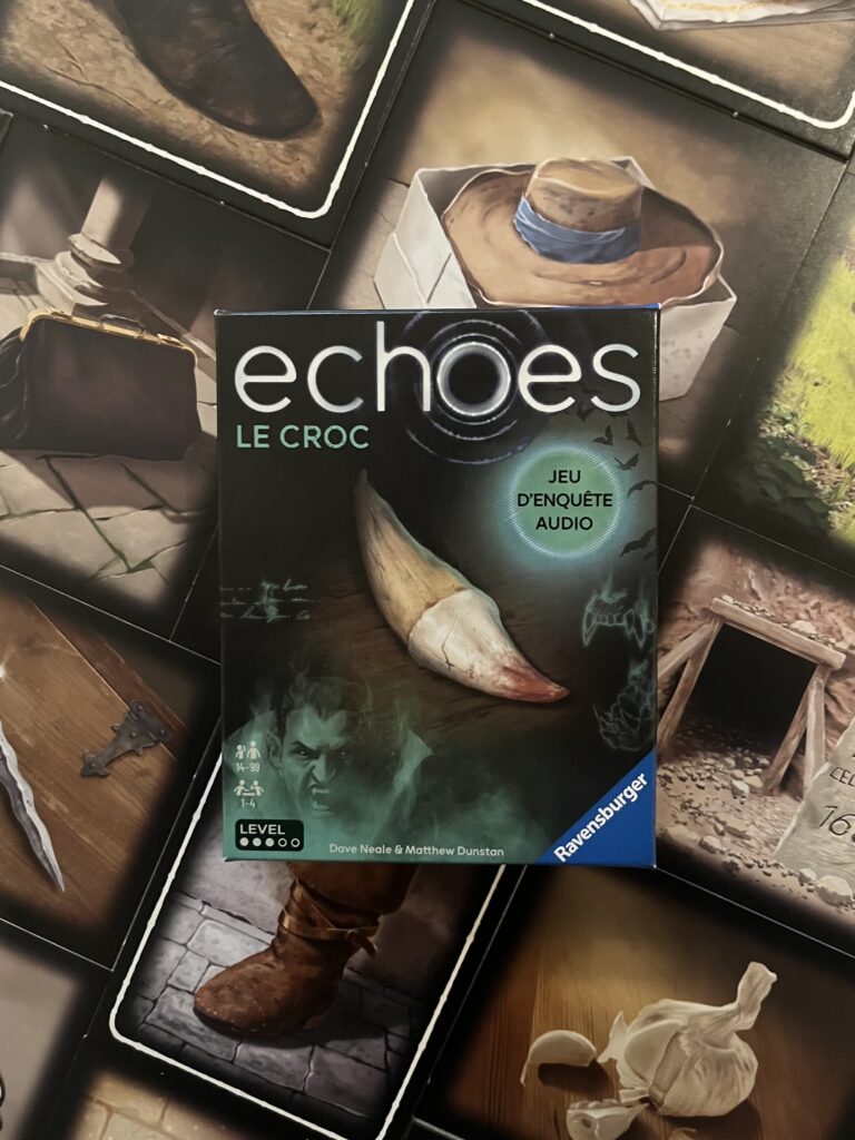 La boîte d'Echoes Le Croc et quelques cartes