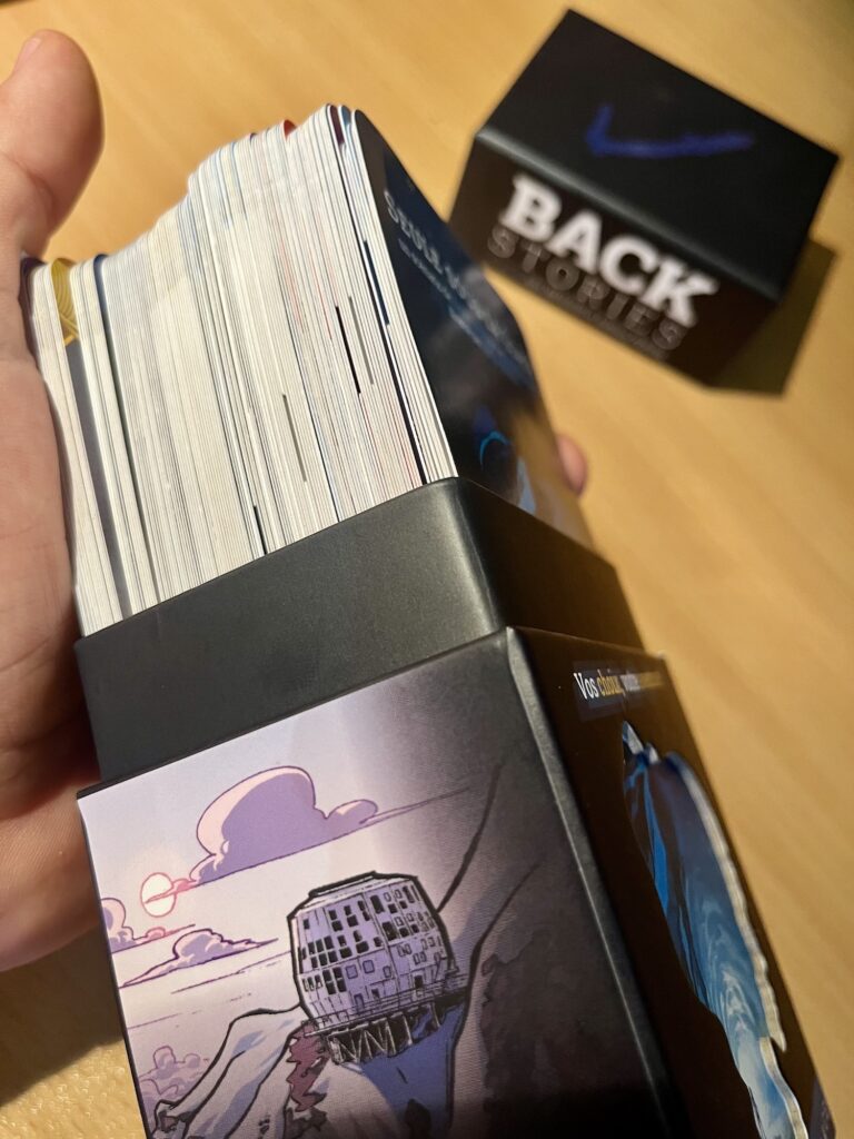 Backstories, ce n'est que des cartes !