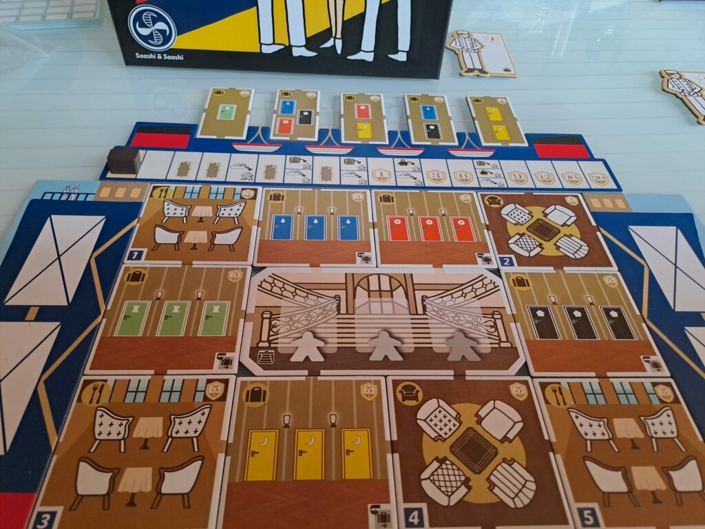 Vue générale du jeu Come Sail Away