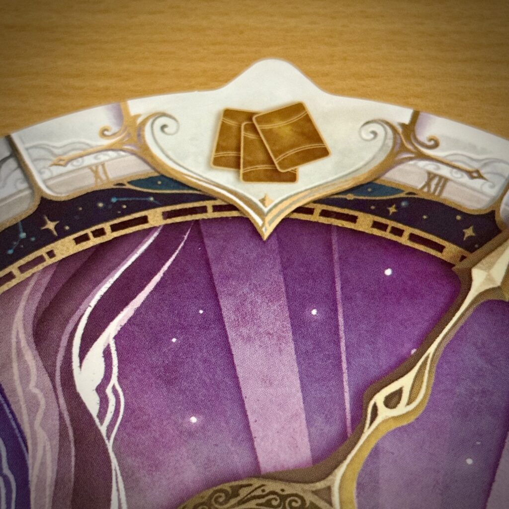 Contrainte : poser exactement 3 cartes nuit (noires).