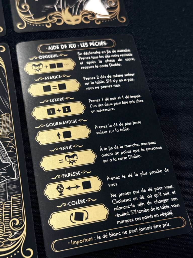 Tous les effets de cartes