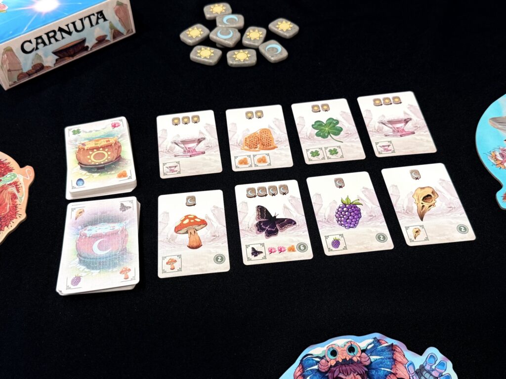 Les cartes que vous allez pouvoir acquérir dans Carnuta