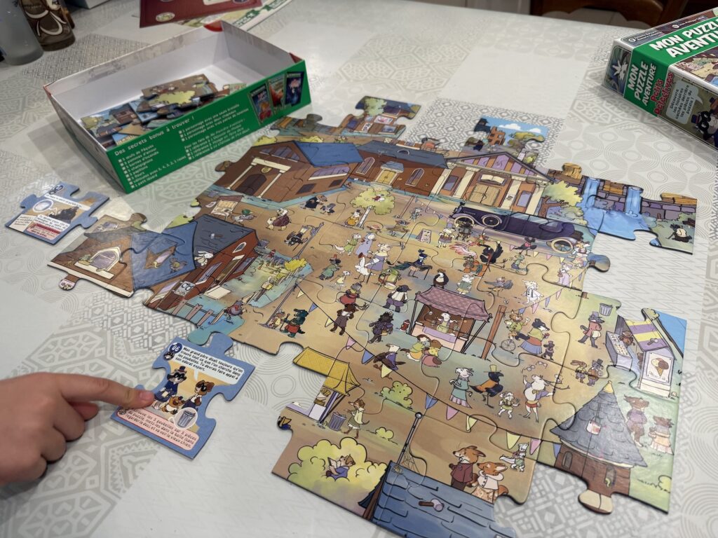 L'enquête progresse ! Le rangement aussi !