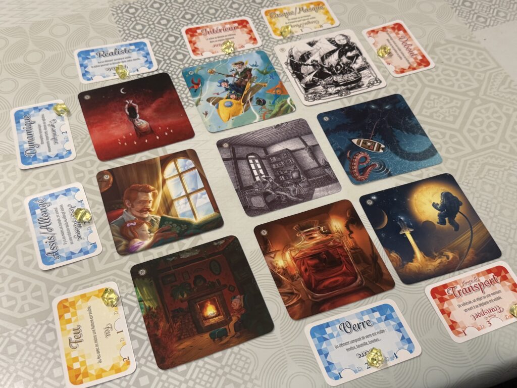 Mozaik d'un joueur en fin de partie