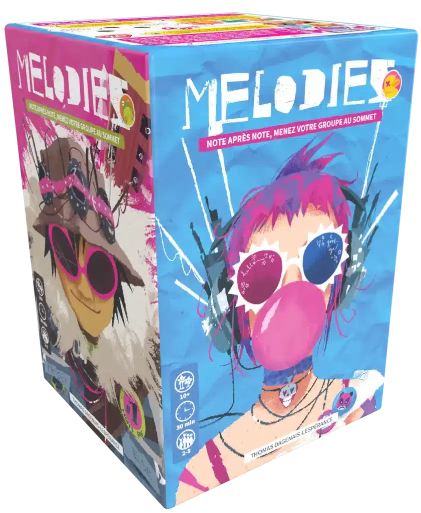 Boîte du jeu de société Mélodies