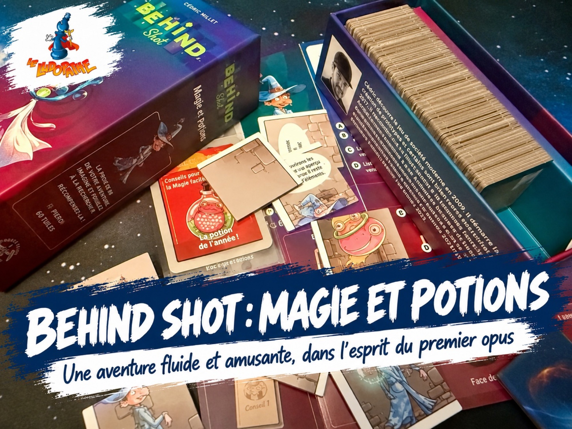 Behind Shot : Magie et Potions, une nouvelle page à reconstituer